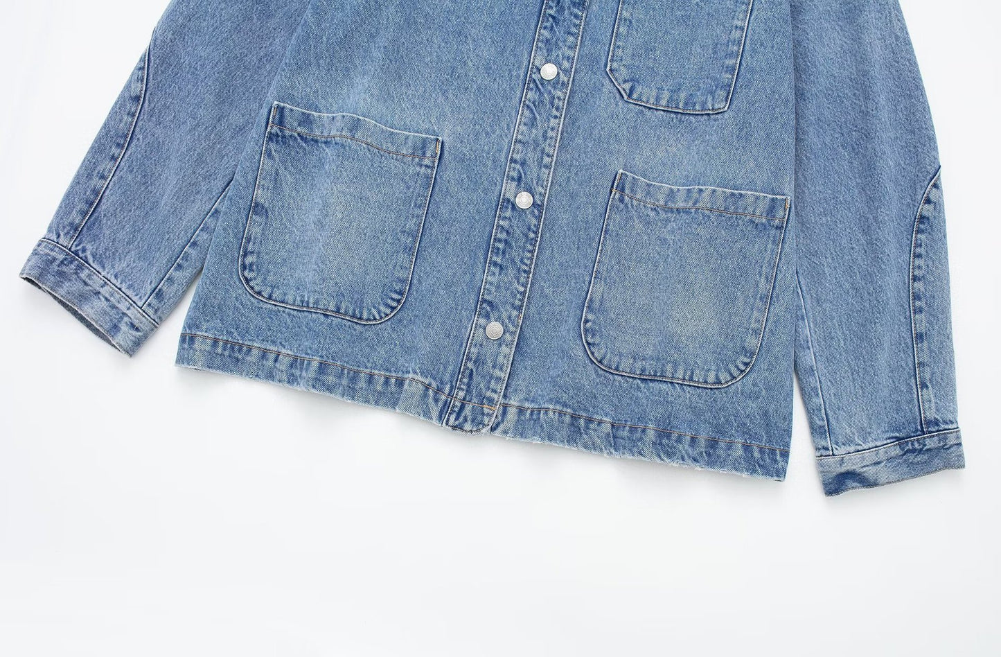 Casaco jeans feminino